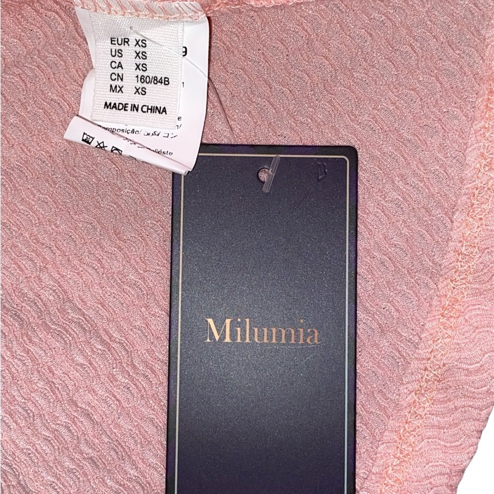 Pink Strapless Top - Picture 5 of 6